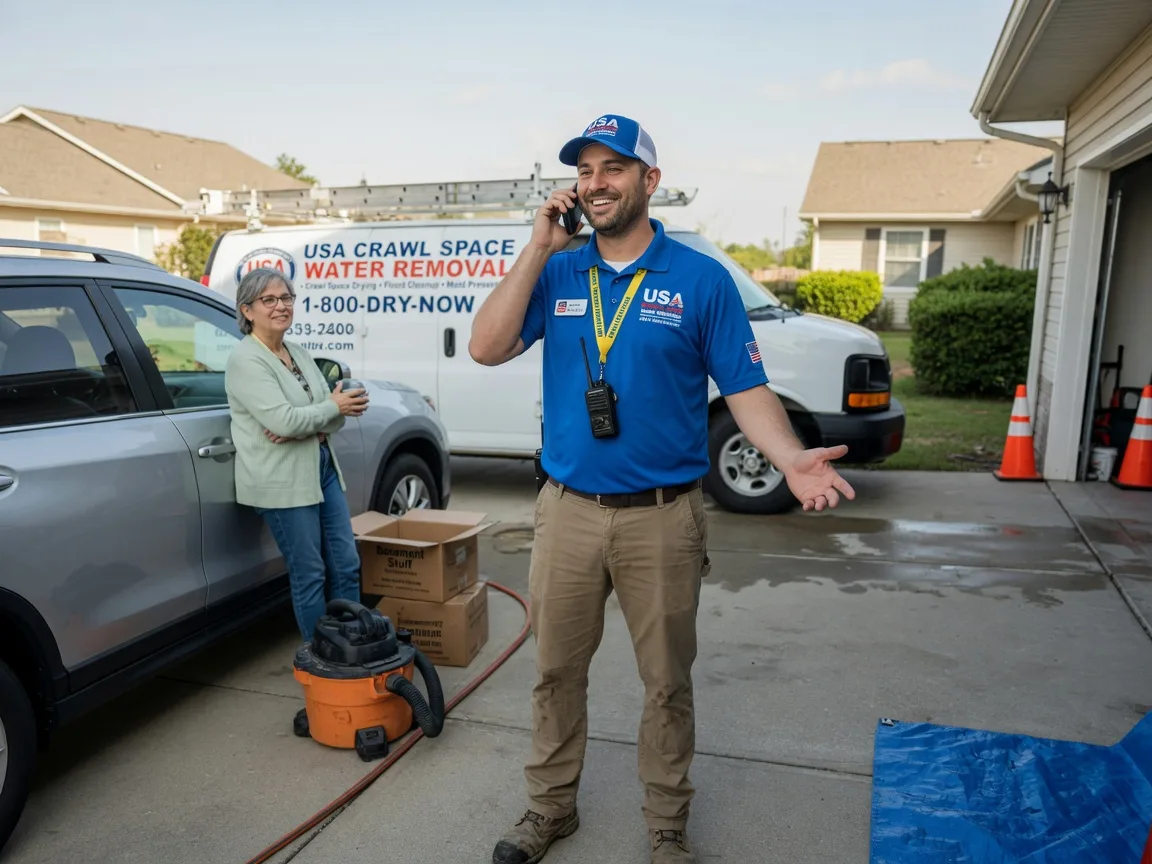 Crawl Space Water Removal Bridgeville, PA FAQs